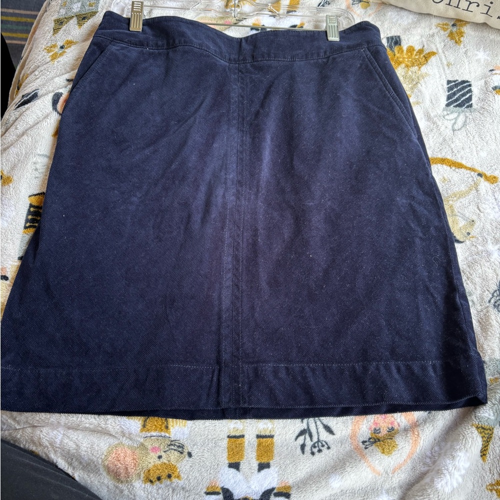Talbots Dark Blue Mini Skirt